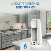 Filtro Purificador de Água Linha Easy Tripla Filtração Acquabios Branco